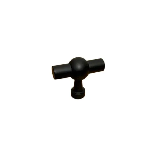 Bouton de meuble en T CHEMIN DE FER