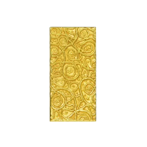 Plaque de tirage rectangle SAMARCANDIA 150x75mm