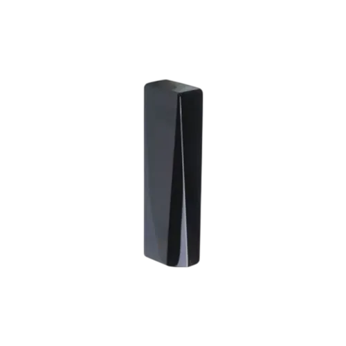 Poignée de meuble FACETTE Recto Obsidienne